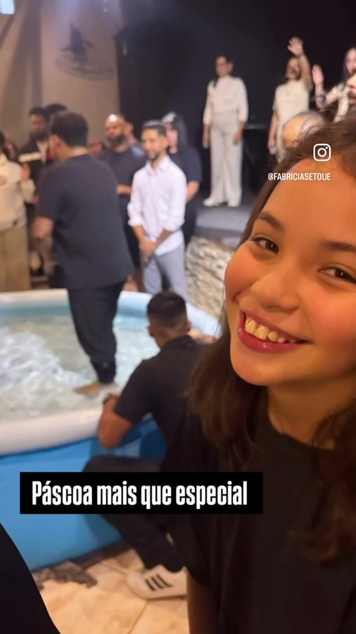 Vídeo de Flavinho Luizetto: Batismo e renascimento