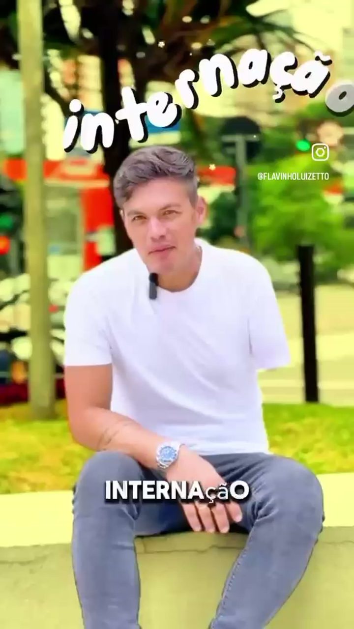 Vídeo de Flavinho Luizetto: A palavra internação quase sempre chega acompanhada de medo e resistência