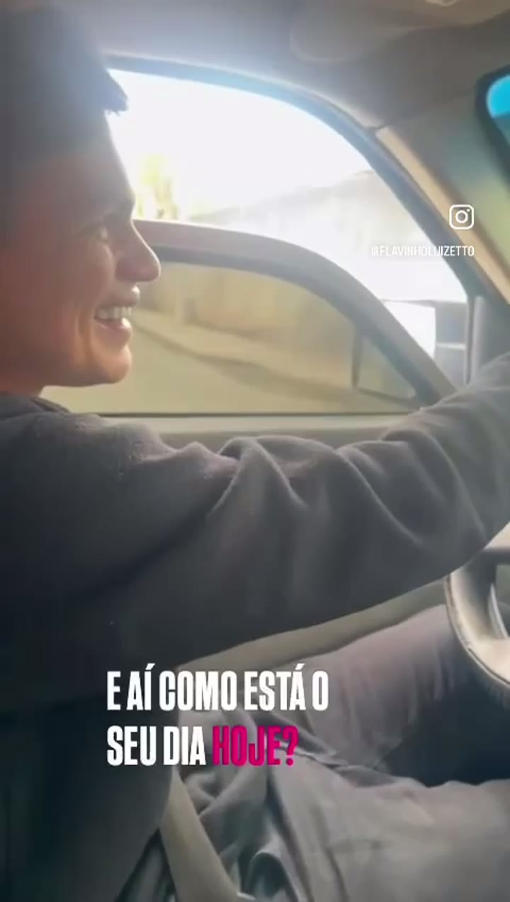 Vídeo de Flavinho Luizetto: Reflexão no trânsito da vida