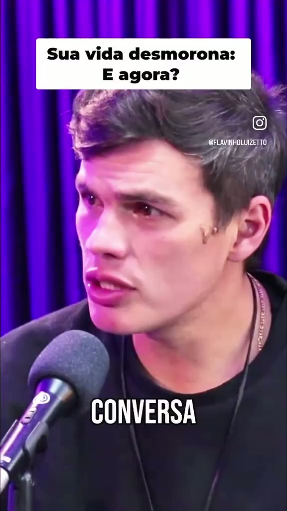 Vídeo de Flavinho Luizetto: Sua vida desmorona: e agora?