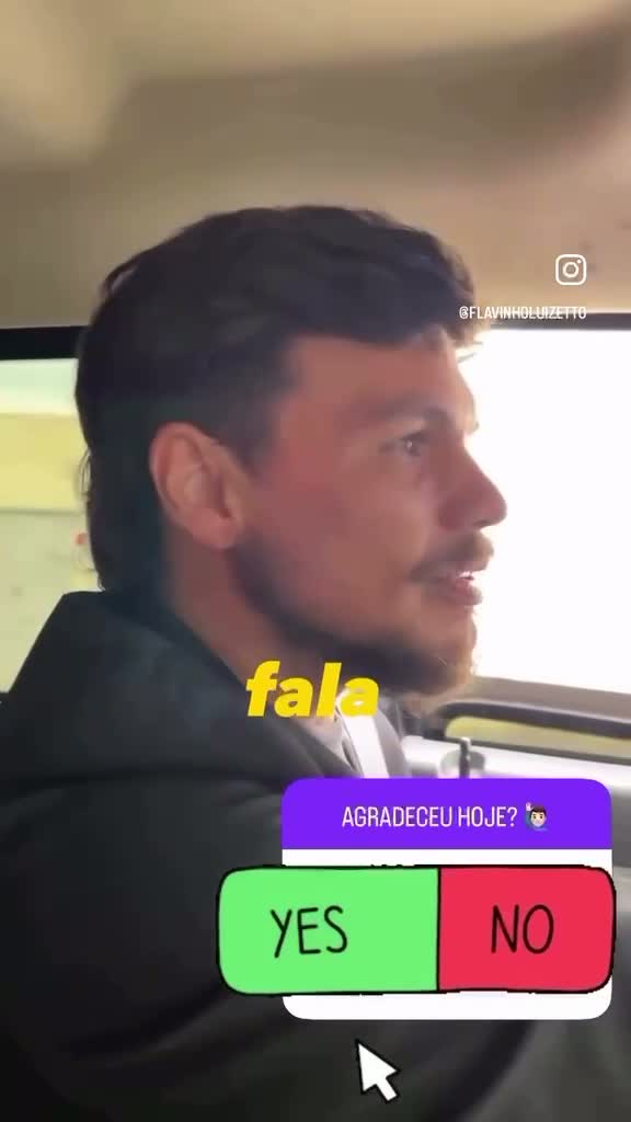 Vídeo de Flavinho Luizetto: Você agradeceu hoje?